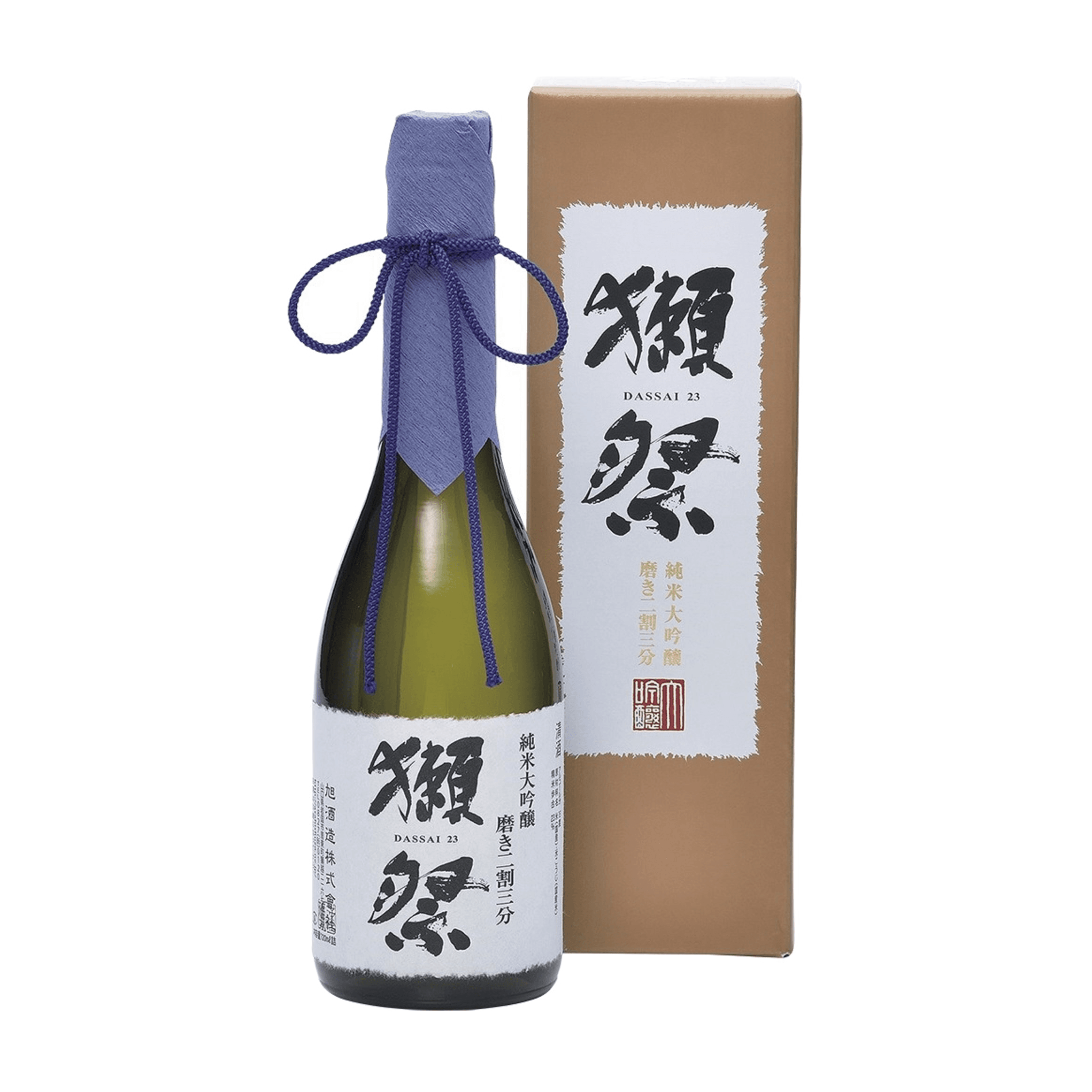 獺祭23 720ml 紙箱